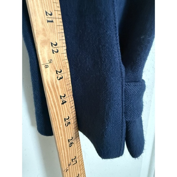 Maeve Magda Tapered Pants Anthropologie Navy Blue Ankle Size 0 - Picture 11 of 12